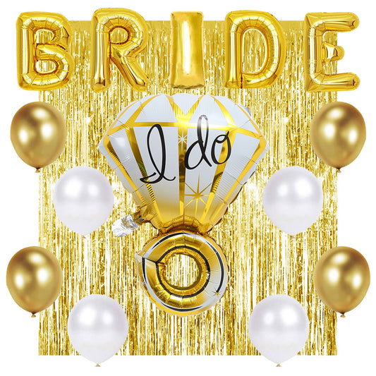 Shimmer Bride "I Do" Decoration Kit