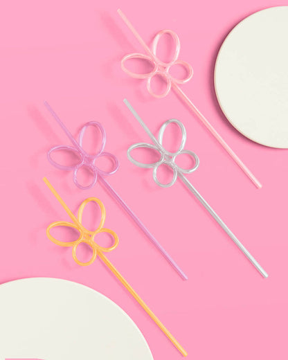 Smiley Sippers & Straws Set