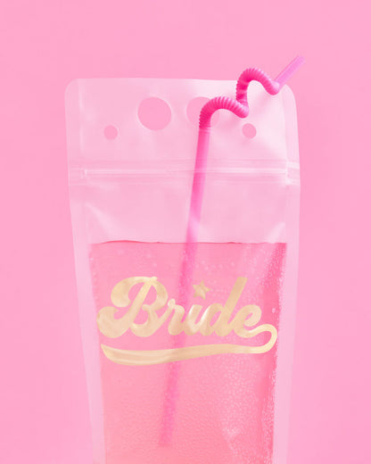 Team Bride Sipper Pouches