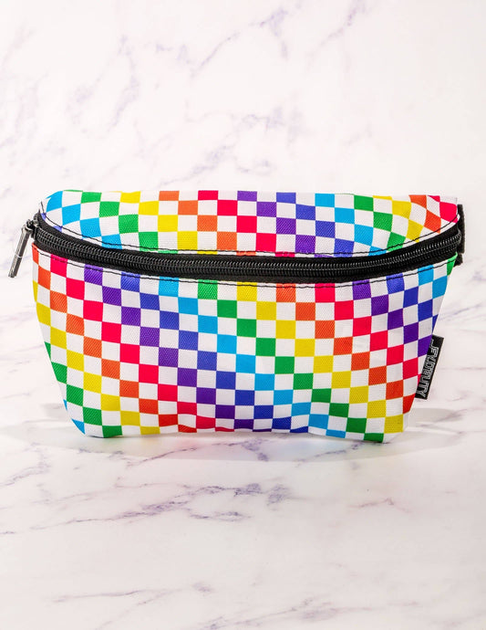 Checkered Fanny Pack