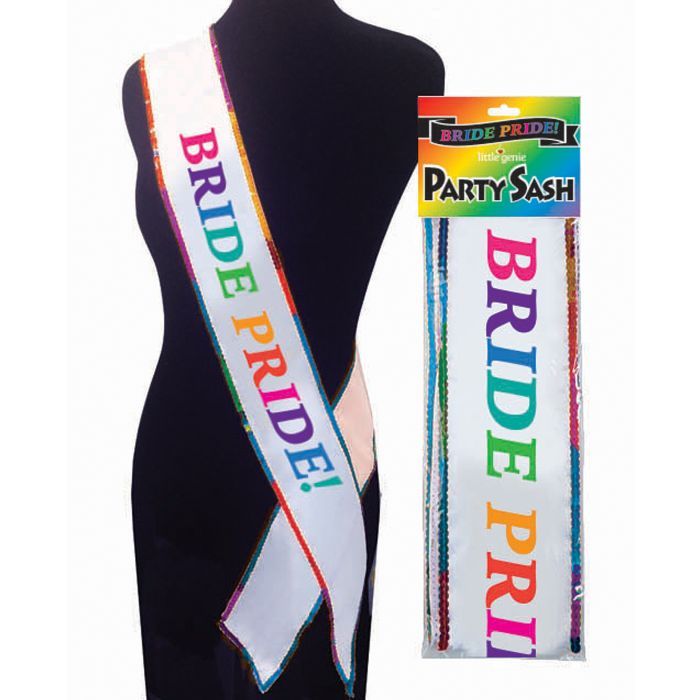 Bride Pride Sash