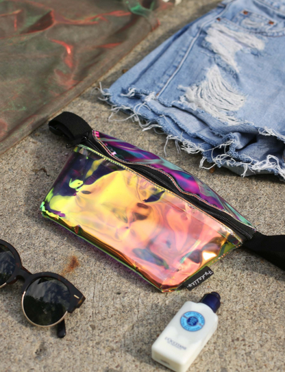 Ultra-Slim Transparent Fanny Pack